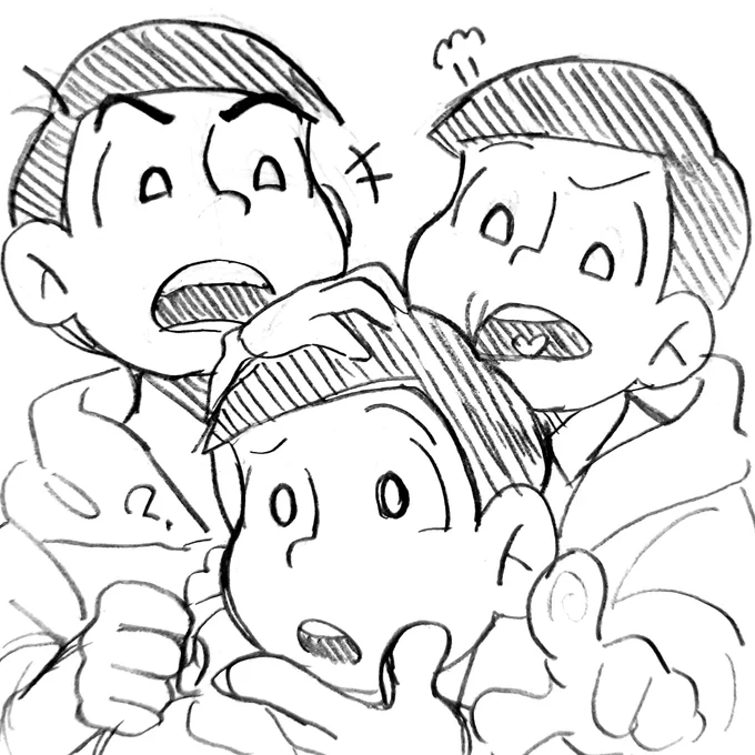 💙✨❤💭💚💢

#おそ松さん 