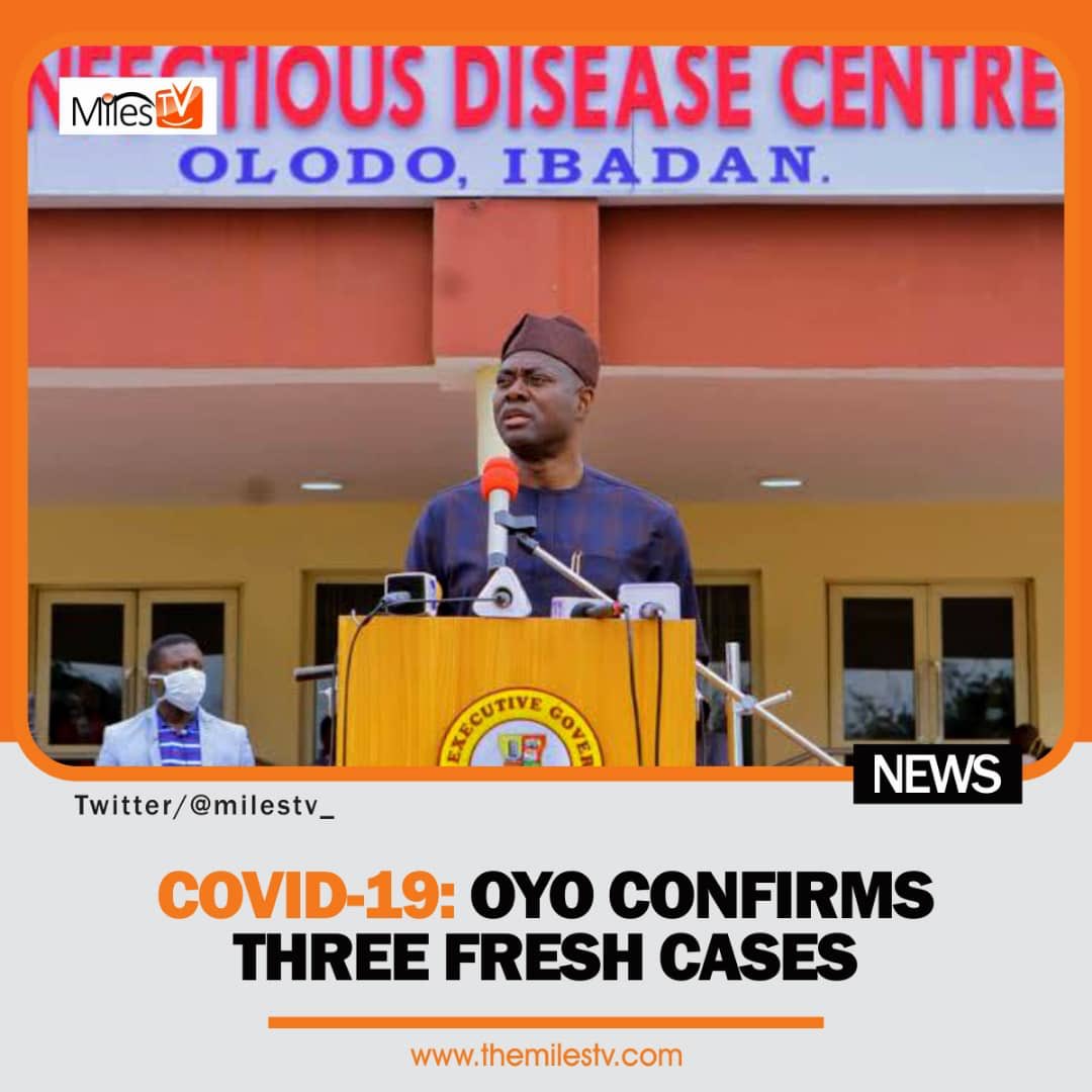 milestv__'s tweet photo. COVID-19: Oyo confirms three fresh cases https://t.co/bXgFhmWj23 https://t.co/5hLiz4e5lG