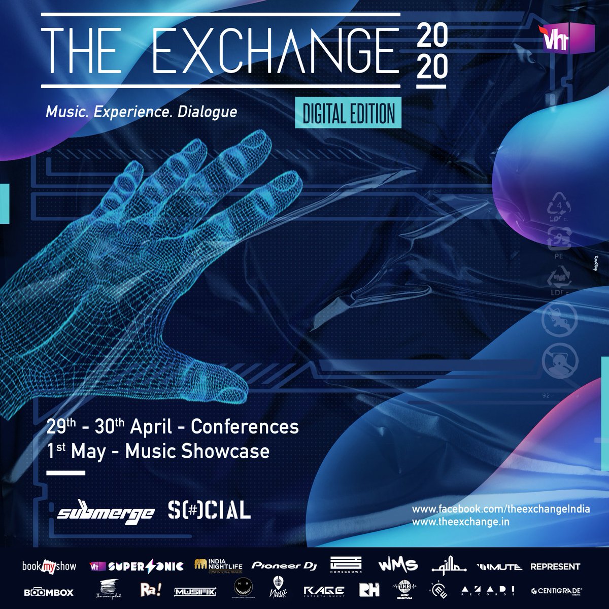 #TheExchange2020 covers 2 days of conferences and brain synergies followed by a 3rd day for the musical showcase.
This year, each & every one of you gets to be involved with us, learn, discover & exchange. Let's just say it's our way give back to the community, in our own way 😊