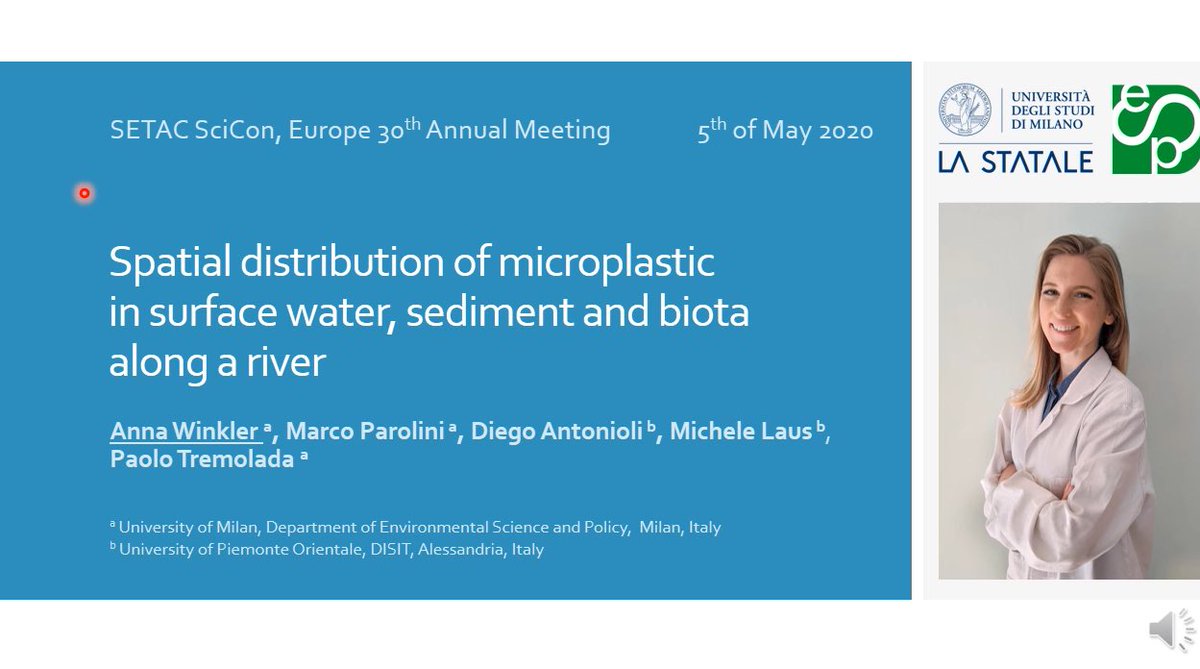 Anna_S_Winkler's tweet photo. Finished! I uploaded my presentation about #microplatic in #freshwater #ecosystem on Saturday for #SETACSciCon! Looking forward to this new virtual experience! https://t.co/igfWRaaBjV