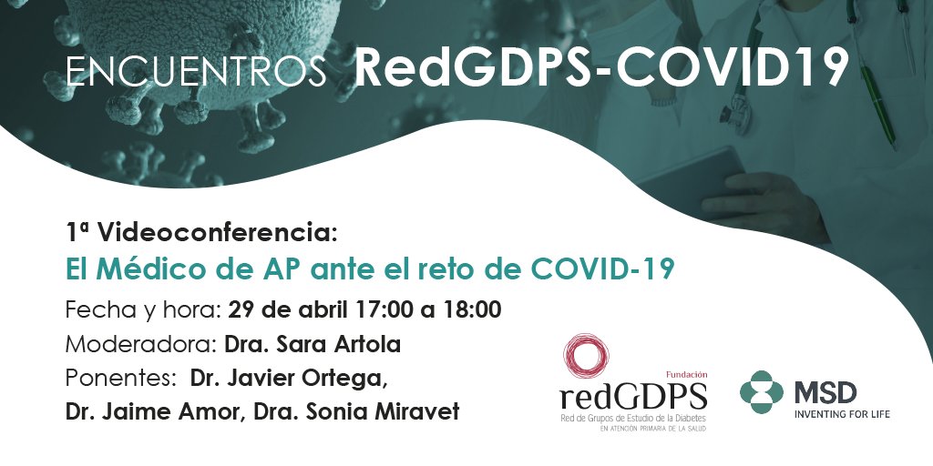 msd_es's tweet image. ¡Quedan 2 días para el 1er encuentro #encuentrosredGDPScovid19 ! Reflexiones  sobre el rol del médico de Atención Primaria ante el  #COVID19 ,de la mano de @redGDPS @saraartola1 @JavisDolce @jaimeamorvalero @Sonia_MJ @manelmatacases Regístrese bit.ly/2KfZHyE
#Diabetes.