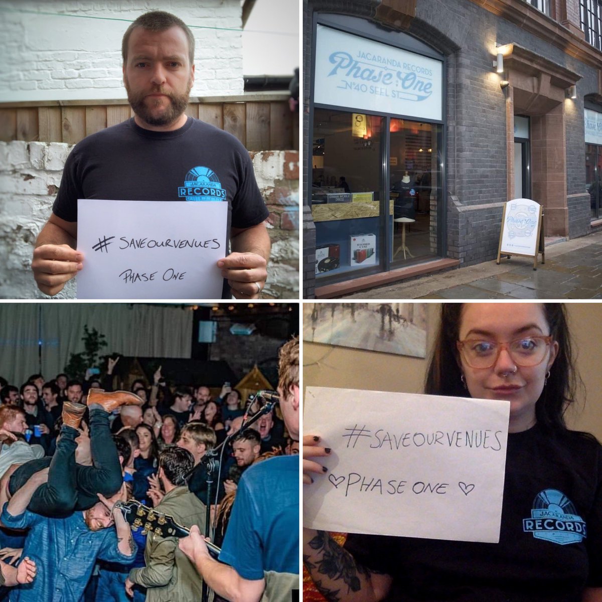 Jacaranda Record Store (@jacrecordstore) on Twitter photo We're joining <a href="/MusicVenueTrust/">Music Venue Trust</a>'s nationwide campaign to #SaveOurVenues. We need Artists, Music Fans & Local Communities to act together to prevent their local music venues from permanently closing. Visit saveourvenues.co.uk to get involved! We're joining <a href="/MusicVenueTrust/">Music Venue Trust</a>'s nationwide campaign to #SaveOurVenues. We need Artists, Music Fans & Local Communities to act together to prevent their local music venues from permanently closing. Visit saveourvenues.co.uk to get involved!