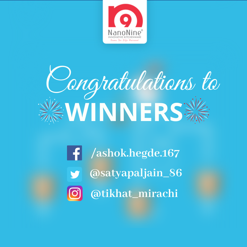 NanoNineOnline's tweet photo. Congratulations to all Winners.
Please inbox us your contact details.
To others, stay tuned for more such contests, you could be next!
#NanoNine #Winners #StayTuned #FollowUs #WinnerAnnouncement #Share #Tag #ContestWinner #FilledFirst #ContestEnded #WeeklyContest #SwitchToSteel https://t.co/dpJ171YNaS