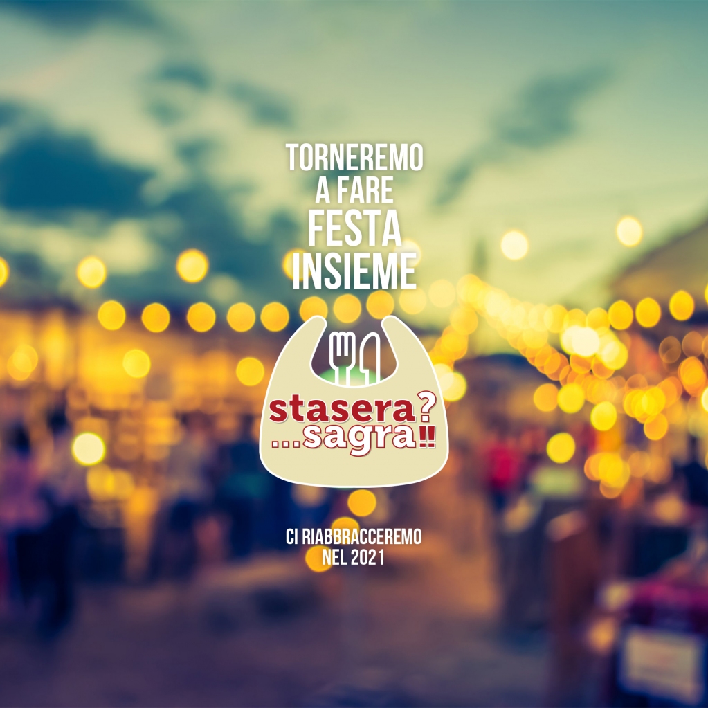 StaseraSagra's tweet image. Amiamo abbracciarci, ballare, condividere una cena e un buon bicchiere di vino. Ci piace ascoltare la musica e adoriamo uscire la sera a godercela nei nostri posti del cuore. Siamo sicuri che torneremo a farlo, dopo una pausa sofferta ma necessaria. 
A presto da #StaseraSagra.
