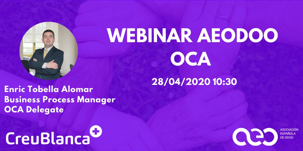 aeodoo's tweet photo. 💻Mañana @kiketobella de @creublanca nos contara como podemos colaborar con @OdooCommunity.  #Odoo #AEOdoo
Acceso al Webinar 👇
https://t.co/b3cKKB4vEX https://t.co/M79k8hOx21