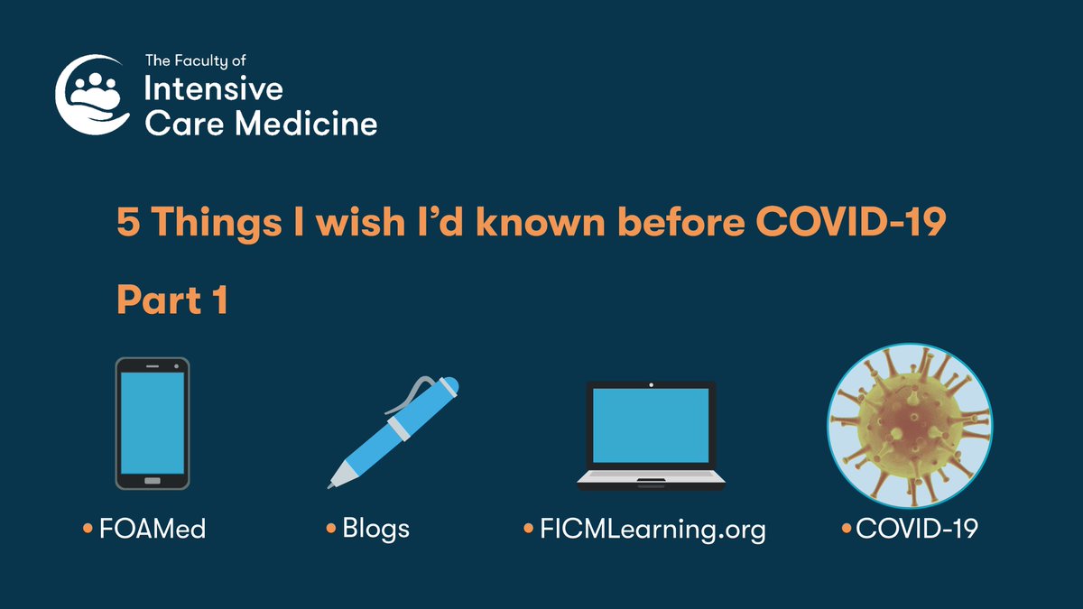 FICMNews (@ficmnews) on Twitter photo 𝗙𝗶𝘃𝗲 𝗧𝗵𝗶𝗻𝗴𝘀 𝗜 𝘄𝗶𝘀𝗵 𝗜’𝗱 𝗸𝗻𝗼𝘄𝗻 𝗯𝗲𝗳𝗼𝗿𝗲 𝗖𝗢𝗩𝗜𝗗🖊️
𝗣𝗮𝗿𝘁 𝗼𝗻𝗲➡️bit.ly/3aJPQfc
A new series of mini blogs from #FICMLearning
Thanks to @RPBensonICM, <a href="/drjoelmeyer/">Joel Meyer MBE</a> & Helen Singh for creating the first 3 mini blogs
<a href="/ScotACCPs/">Scottish ACCP Network</a> #COVID19 𝗙𝗶𝘃𝗲 𝗧𝗵𝗶𝗻𝗴𝘀 𝗜 𝘄𝗶𝘀𝗵 𝗜’𝗱 𝗸𝗻𝗼𝘄𝗻 𝗯𝗲𝗳𝗼𝗿𝗲 𝗖𝗢𝗩𝗜𝗗🖊️
𝗣𝗮𝗿𝘁 𝗼𝗻𝗲➡️bit.ly/3aJPQfc
A new series of mini blogs from #FICMLearning
Thanks to @RPBensonICM, <a href="/drjoelmeyer/">Joel Meyer MBE</a> & Helen Singh for creating the first 3 mini blogs
<a href="/ScotACCPs/">Scottish ACCP Network</a> #COVID19