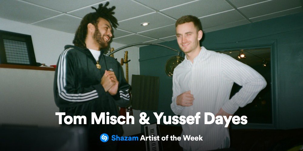 TomMisch's tweet photo. ❤️ to @Shazam for making us Artist of the Week https://t.co/u9AbmUJvYb https://t.co/MkhzyriRGI