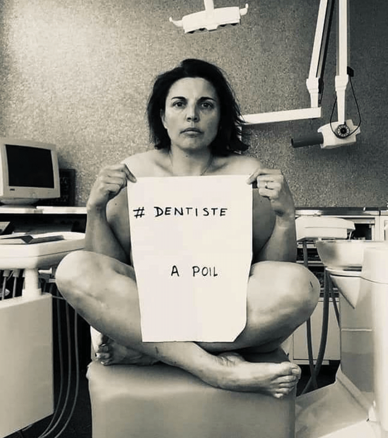creapills's tweet photo. Déconfinement : des dentistes à poil pour alerter sur la pénurie de masques

Plus d'infos : https://t.co/Pq9XuBMSVE https://t.co/4uR3R7HDN2