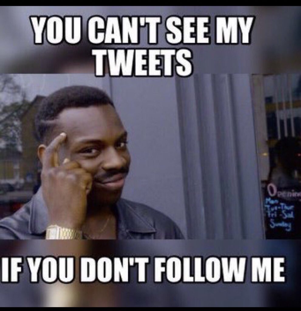 Why are you not following me yet? Are you doing social distancing with the follow button?Follow me for more hilarious tweets like this... IFB