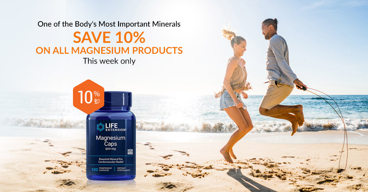LifeExtensionEU's tweet image. This week only: Save 10% on all Magnesium products!

Magnesium is one of the body’s most important minerals as many organs in the body use Magnesium in one way or another.

bit.ly/3bJEtVZ