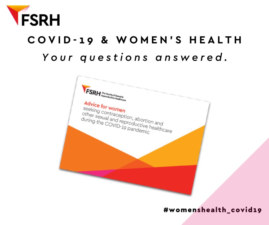Our new leaflet for women is designed to be used and distributed by healthcare professionals to support women to understand their contraceptive options during the #covid19 pandemic. Download it here: ow.ly/vSTA50zpg9v #womenshealth_covid19 <a href="/RCObsGyn/">RoyalCollegeObsGyn</a> <a href="/rcgp/">Royal College of General Practitioners</a>