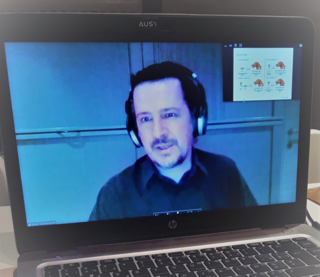 Ondertussen volledig 'online-and-running' met mijn opleidingen en lezingen! #trots #change