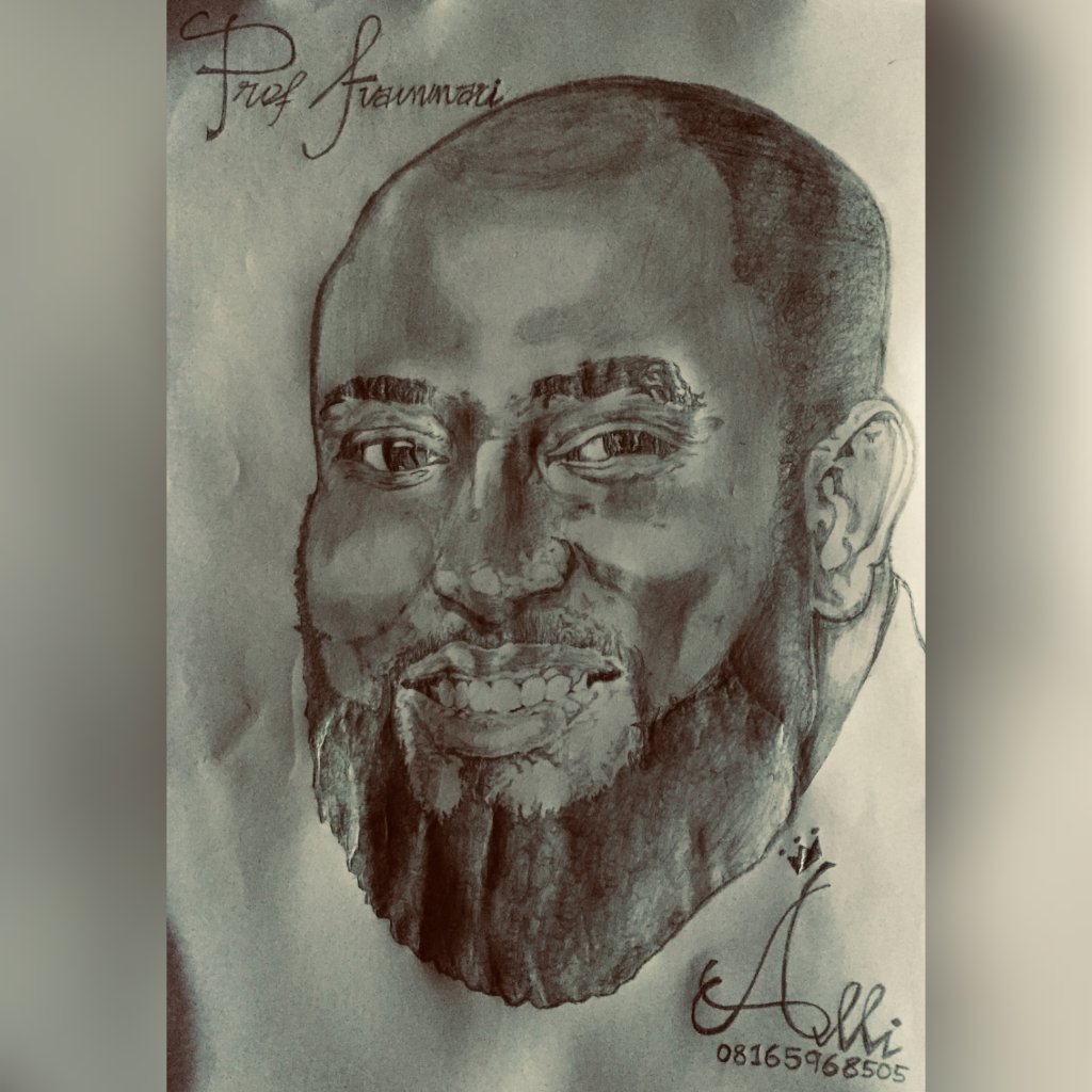 AliyouOmeiza's tweet image. So I decided to do a sketch of my boss @Prof_Fiammari the c.e.o of @edgeMAXngr .. please tag him till he sees it.
.
.
.
#lockdown #StaySafe @officialtopsy @PsychoYP @Cindy_Ihua #edgemax #sketches #nigerianart #pencilsketch