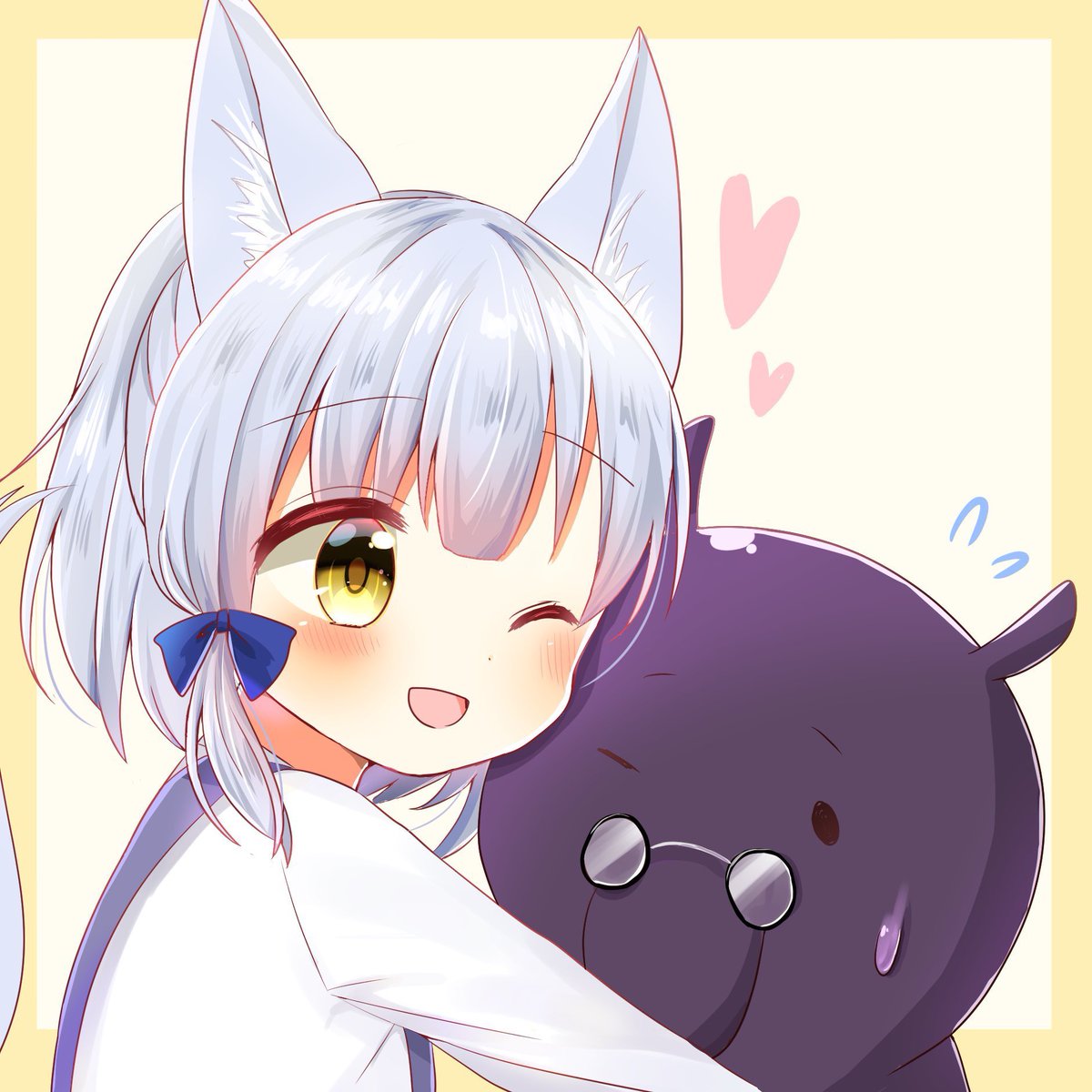 うるせえ俺は神絵師だフォローしろ 見ろ 可愛い絵だろ みけもち のイラスト