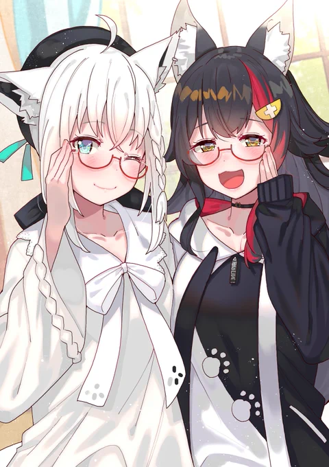 めがねこれくしょん #ホロコミイラスト 