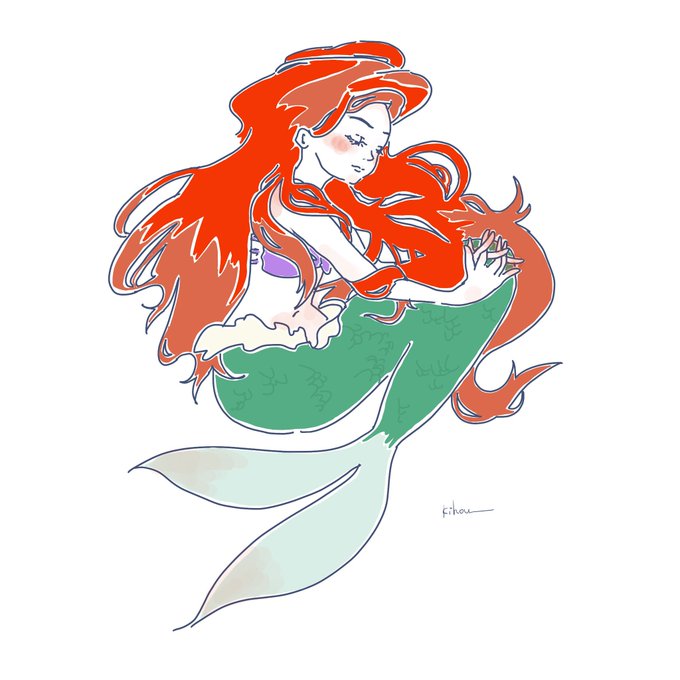 アリエルのtwitterイラスト検索結果 古い順