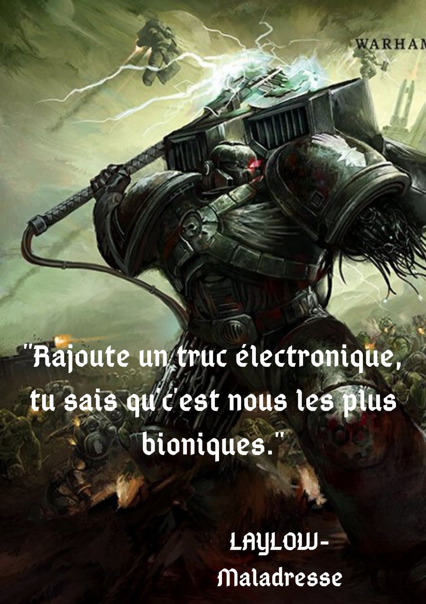 La chair est faible.