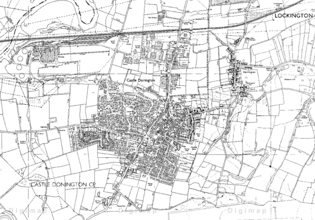 But what makes Castle Donington? Well it has changed a lot since 1951. And even more since the late 19th century. [continues]