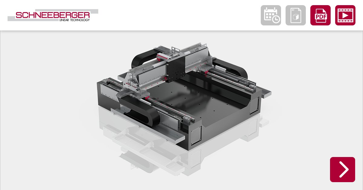 schneebergercom's tweet image. SCHNEEBERGER positioning systems - Everything from a single source
SCHNEEBERGER offers individual components and complete positioning systems for solutions in linear motion technology. 

Read more: bit.ly/2jobV9t

#schneeberger #lineartechnik #Precisionpositioning