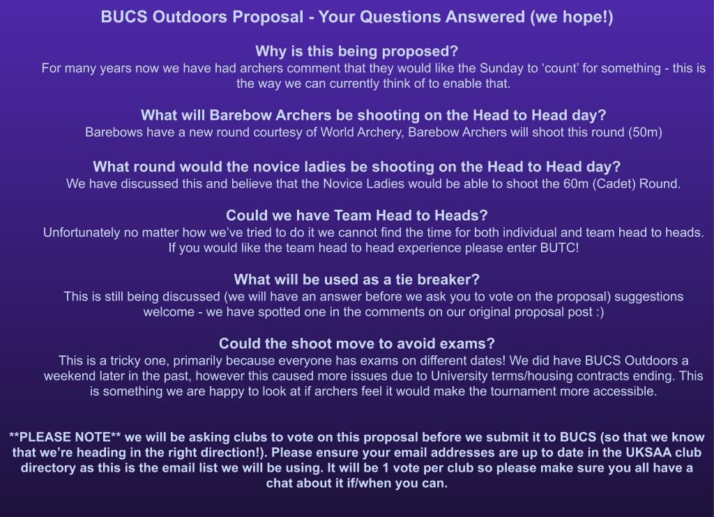 An update from the EMG

"Thank you to everyone who has given us feedback on our outdoor proposal so far.

There have been a few questions come our way so we have done our best to answer these below.

Feedback is open until 22nd May either via commenting below or through email"