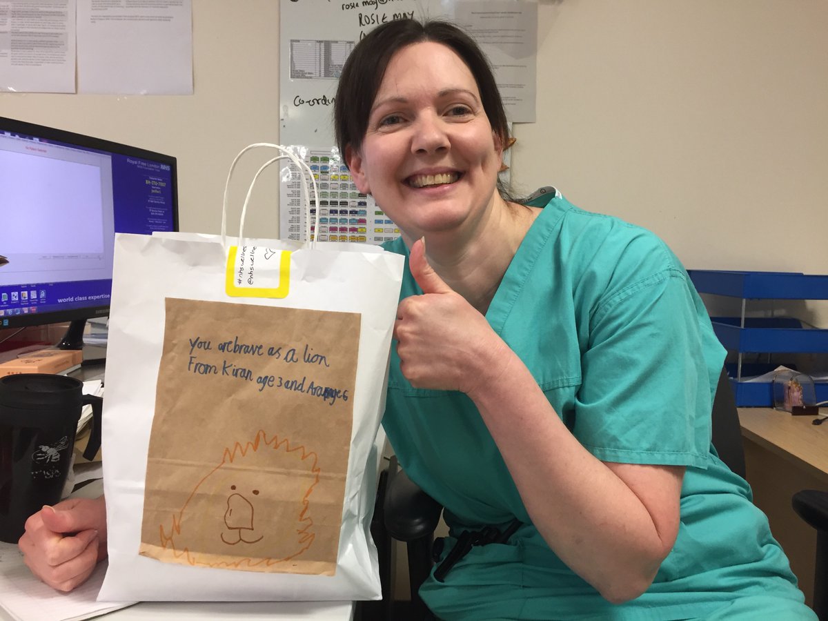 Thanks so much for the wellness bags delivered to Barnet ITU this morning.
Loving the picture on this one!
#nhswellnessbox