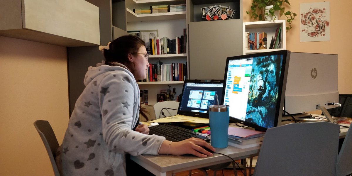 CoderdojoFVG's tweet image. Ieri abbiamo fatto il nostro primo CoderDojo #OnlineEdition! Grazie all’associazione Famigliattiva, a tutti i mentor e, soprattutto, a tutti i partecipanti per averlo reso un evento cosí speciale!
Alla prossima :-)
#coderdojo #iorestoacasa