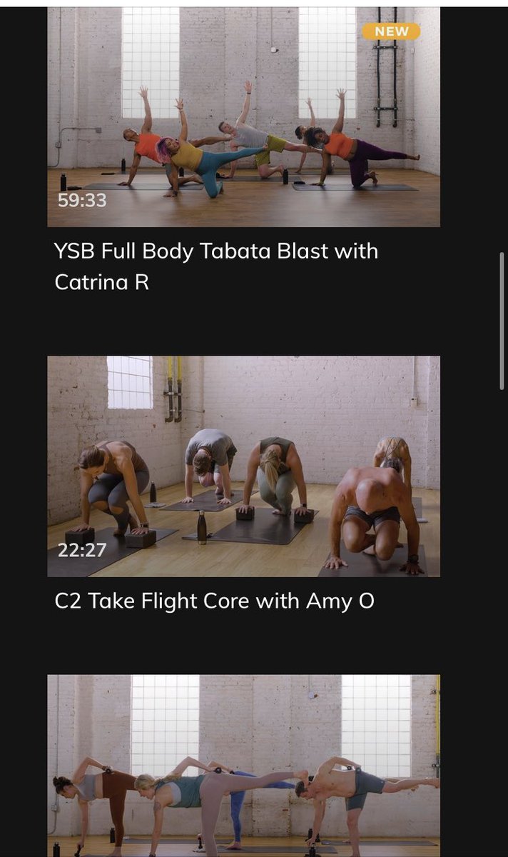 Core power yoga is giving free access to a new collection of online classes every week  https://www.corepoweryogaondemand.com/keep-up-y...