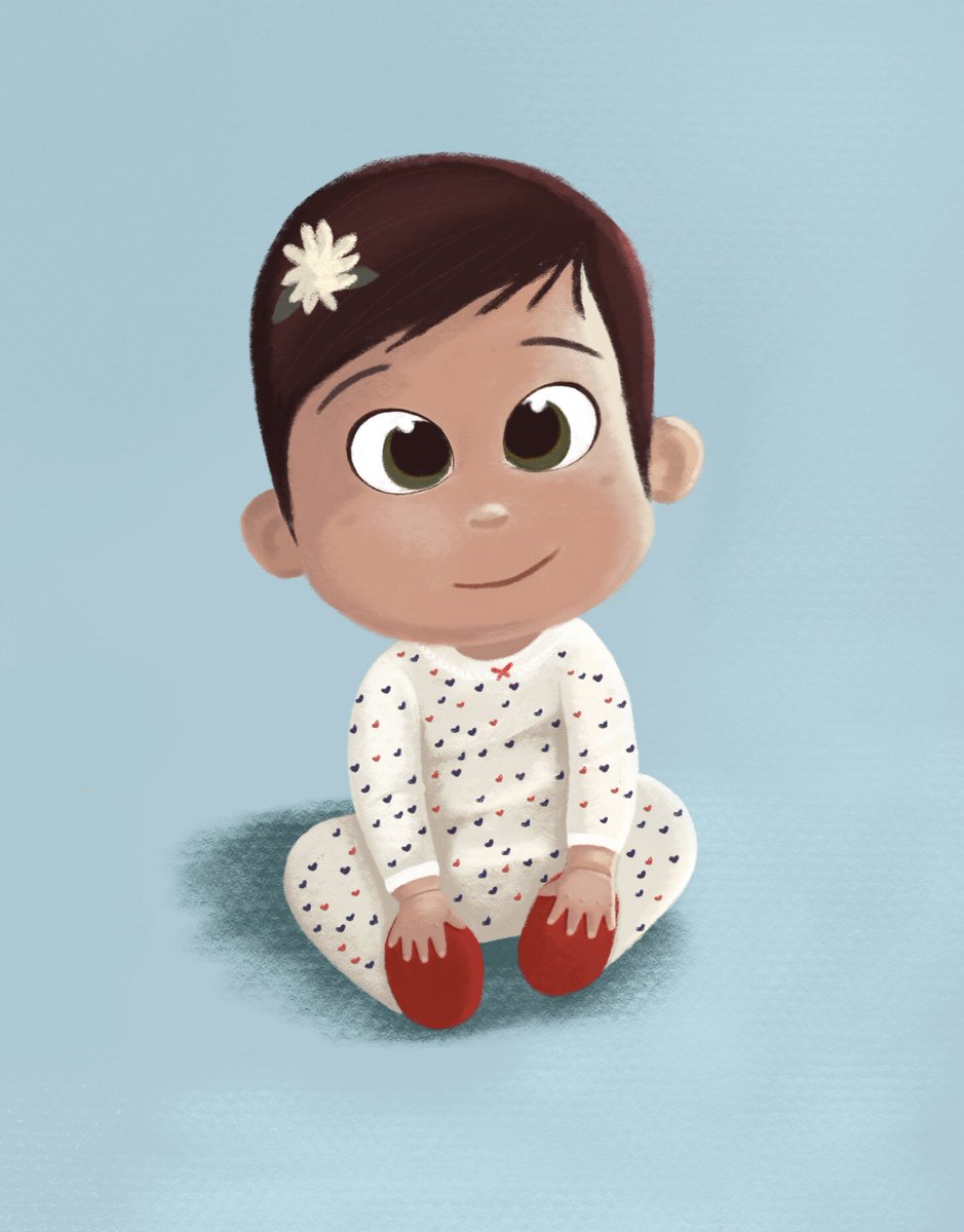 FarandoleDesign's tweet photo. Good Morning! Our little cutie is 7 months old 😍 enjoying every moment of our lives with her &amp; the best is yet to come

https://t.co/9zV1evk30O

#picoftheday #baby #babygirl #digitaldrawing #drawing #love #procreate #graphicdesign #design https://t.co/o19U0yjovI