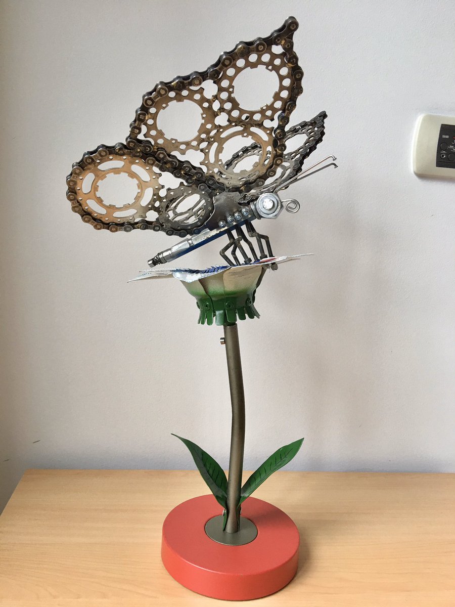 rdcollazorojo's tweet photo. #mariposa #butterfly #butterflies #arte #artesania #manualidades #scrapmechanic #craft #handmade https://t.co/D5iJYemJsg