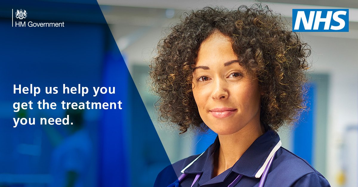🚨The NHS is open 24/7. You can still contact your GP or if you need urgent medical help use the NHS 111 online service or call 111 📞 ☎️ If it’s a serious or life-threatening emergency call 999. If you’re told to go to hospital it’s important that you do #HelpUsHelpYou