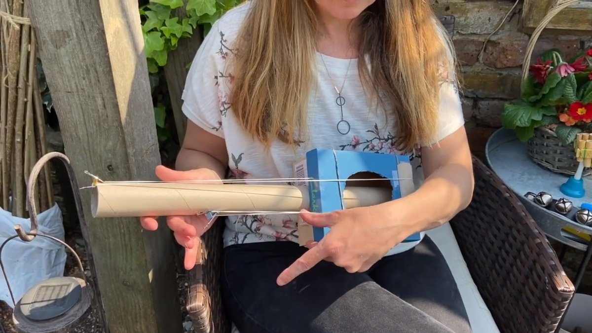 Can you design and make a musical instrument that you can play a concert with to your neighbours? Free making and problem-solving projects that develop 21st Century skills. Video challenges, ready to use at home! bit.ly/21CChallenges