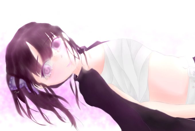 ふじしろ🌼さんがTwitterに投稿した栗花落カナヲ(鬼滅の刃)のイラスト。