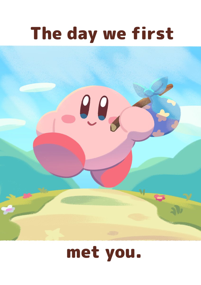 "The day we first met you"???

#Happy28thBirthdayKirby 