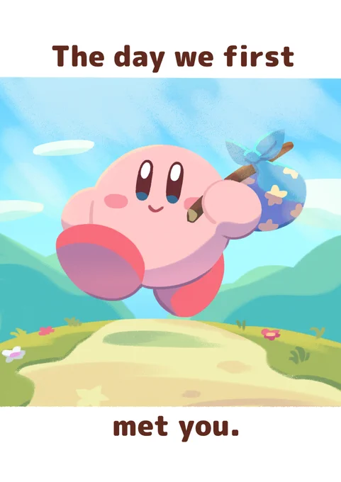 "The day we first met you"???#Happy28thBirthdayKirby 