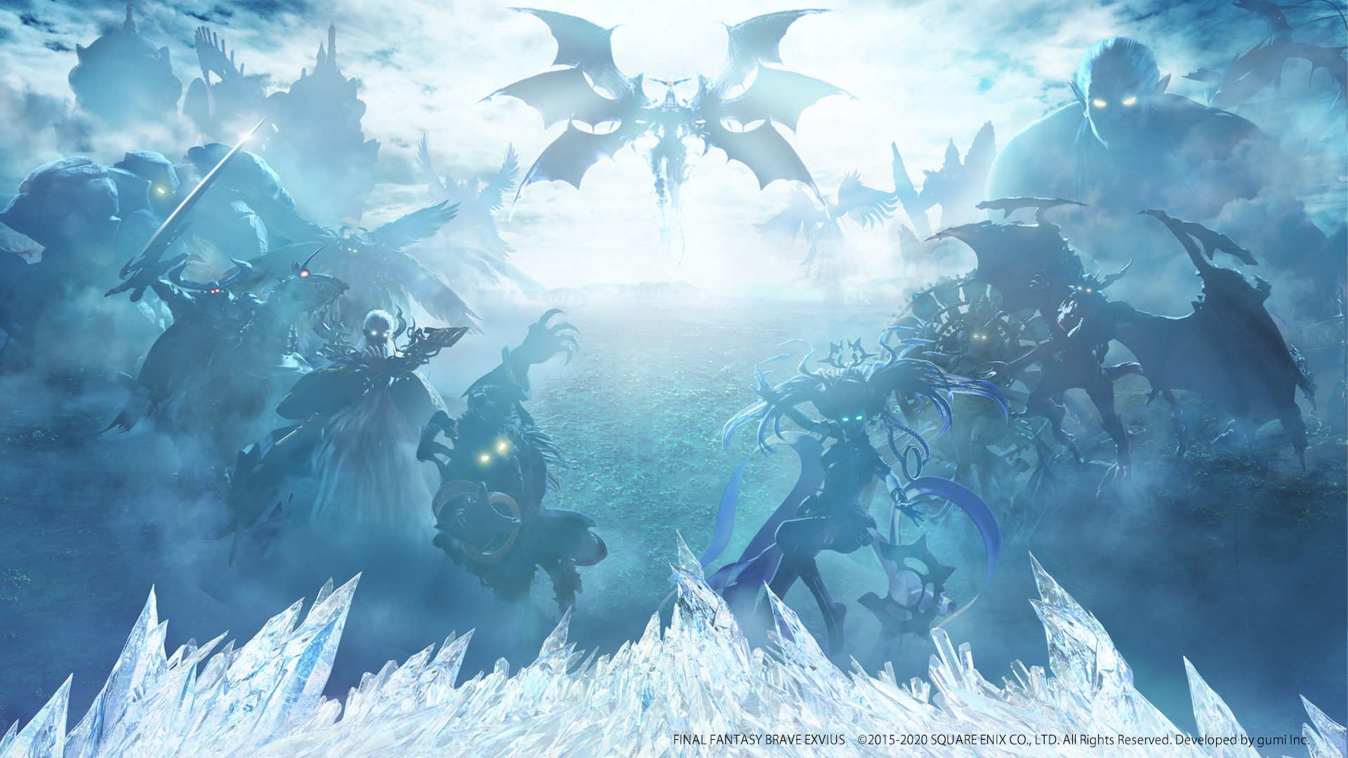 Final Fantasy Exvius 您在 Ffbe 的遊戲進度如何呢 是否已經體驗過 暗黑幻境 了呢 歡迎各位玩家在留言欄和我們分享您參與活動的感想 在此也想與大家分享 Ffbe 的精美圖片 歡迎用來作為電腦桌面或視訊會議的背景唷 衷心期望各位ffbe粉絲們都能
