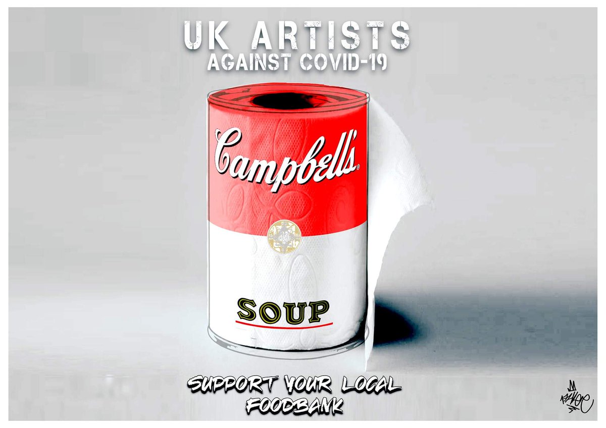 phloe_kurva's tweet photo. https://t.co/iv3A0O2pL0

Please give what you can to ensure that those less fortunate don't go hungry during the pandemic

#artists #artwork #phloe #crowdfunding #foodbank #wewillworkforfood #covid19 #supportyourlocalfoodbank #graffiti #everylittlehelps #braveboutique #ukartists https://t.co/EKGr9KcXvC