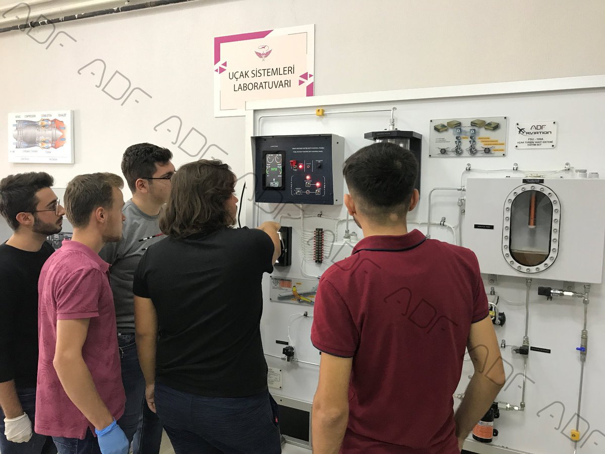 ADF_Engineering's tweet photo. #AboutADF: Back in 2018, when we were setting up the #aviation lab for Maltepe University. 🛠️

#adfdidactic #adfmuhendislik #aviationtrainer #maintenancetrainers #HandsOnEngineering #hydrauliclandinggear #aviationtraning #trainingtechnologies #EASA147 https://t.co/nc6lQeB7fD
