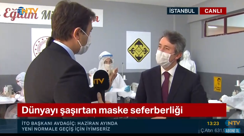 istanbulilmem's tweet photo. İl Millî Eğitim Müdürümüz Sayın Levent Yazıcı NTV canlı yayınında mesleki eğitim ile ilgili soruları yanıtlıyor.
@tcmeb @memleventyazici 

📡https://t.co/zPeh7uSa8I https://t.co/jmL8azb5xs