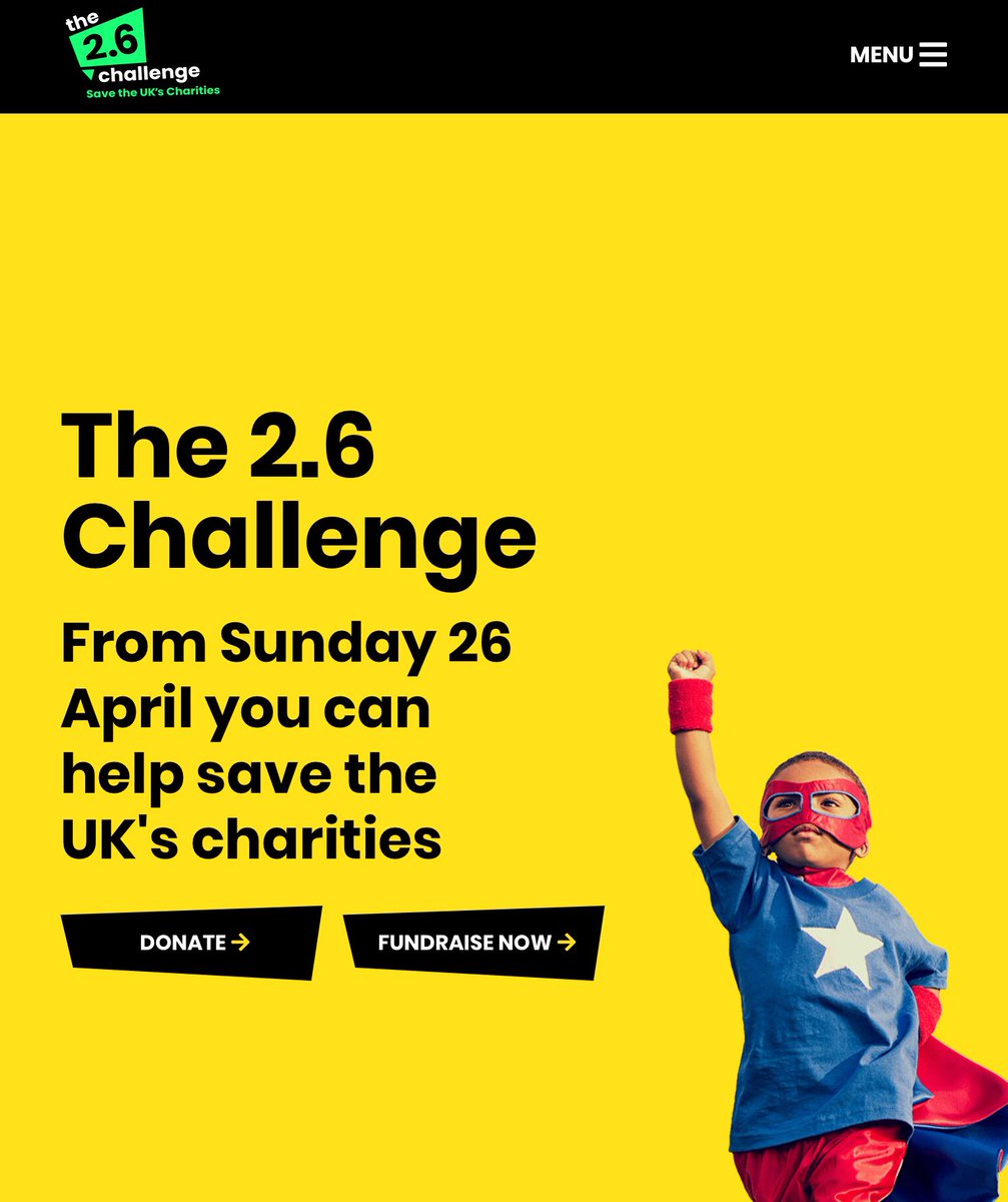 sbrittHAL's tweet photo. Weekly challenge: spending 23 hours of every day in your home, you need to make sure you’re looking after well-being. Can you help raise awareness/money for UK charities by doing a 2.6 challenge? Check some ideas &amp; let me know what you decide on! Good luck💪🏻 #twopointsixchallenge https://t.co/JbrQrdT5Qp