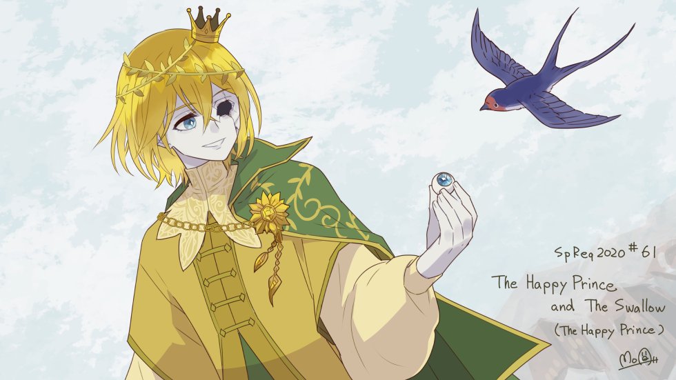 Twitter 上的 Moa Spreq 幸福な王子とツバメ The Happy Prince And The Swallow オスカー ワイルド 幸福な王子 The Happy Prince By Oscar Wilde 近代文学で勝手にキャラデザシリーズ ワイルド様担としては一度ぐらい翻訳に挑戦せねばと思っている作品