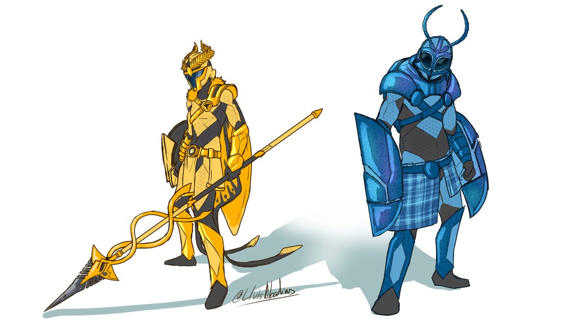 Laser Lizard Lluis Myrmimoth And Celtbeet Brave Heroes Of Musha Sentai Mushiman Yesterday Played Again In The Amazing Henshin Game Being Created By Bobskerryvoa And Librarianpc Celtbeet Is Alienjaes S Character