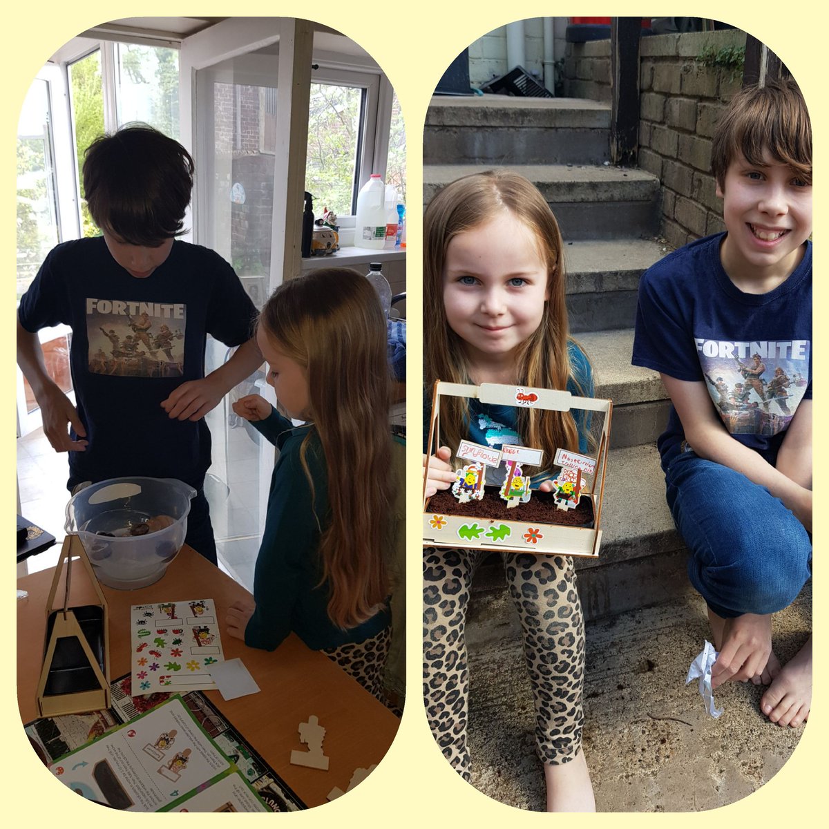 EmmaWadsworth8's tweet photo. @JCAWakefield Charlotte and her big brother have worked well together this morning making a mini greenhouse together and she has a journal to record the growth of each plant. https://t.co/rDId4tFRB1