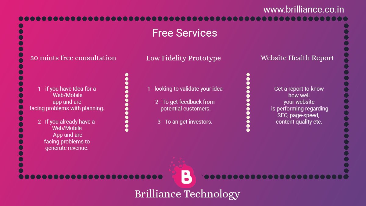 Contact ASAP at dheeraj.k@brilliance.co.in

#Entrepreneur #business #design #blog #services #app #apps #GoogleDoodle #marketing #startups #money #socialmedia #seo #tips #india #success #data #economy #free #nowplaying #education #news #creativity #love