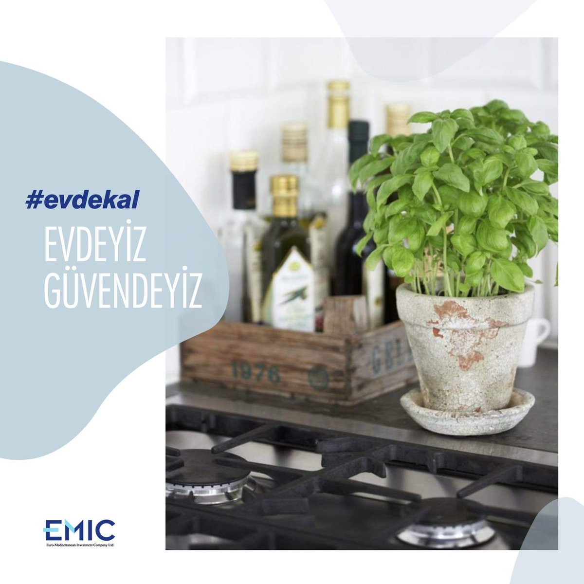 Güzel günler geliyor. Sabrımız bizi kurtarmaya yeter. 🌿 #evdekal #güvendekal #dayankıbrıs