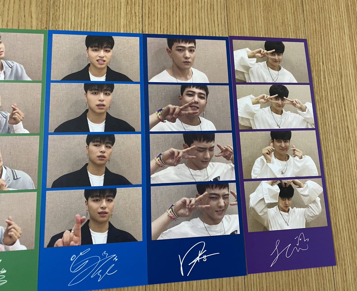 ♡ iKON Kolorful photostrip ♡ 300 each all in + lsf If all, 1,800php all in + lsf DM us if ur interested~