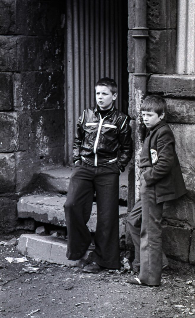 Boys in Govan, 1970s. Photo  @peterdegnan2  #bcaprofiles