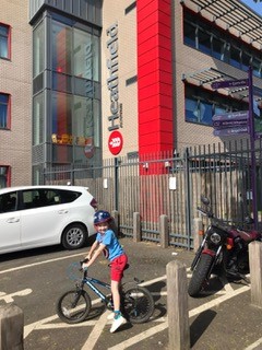 HeathfieldAcad's tweet photo. Wow! One of our children and his dad will be cycling 26 miles between the 26th of April and the 1st of May. 

They will be raising money for the Brompton Hospital which is a hospital very close to their hearts. 

If you can, support them here- https://t.co/xbCkjFoKdK 

Well done! https://t.co/ekIRBRJfdA