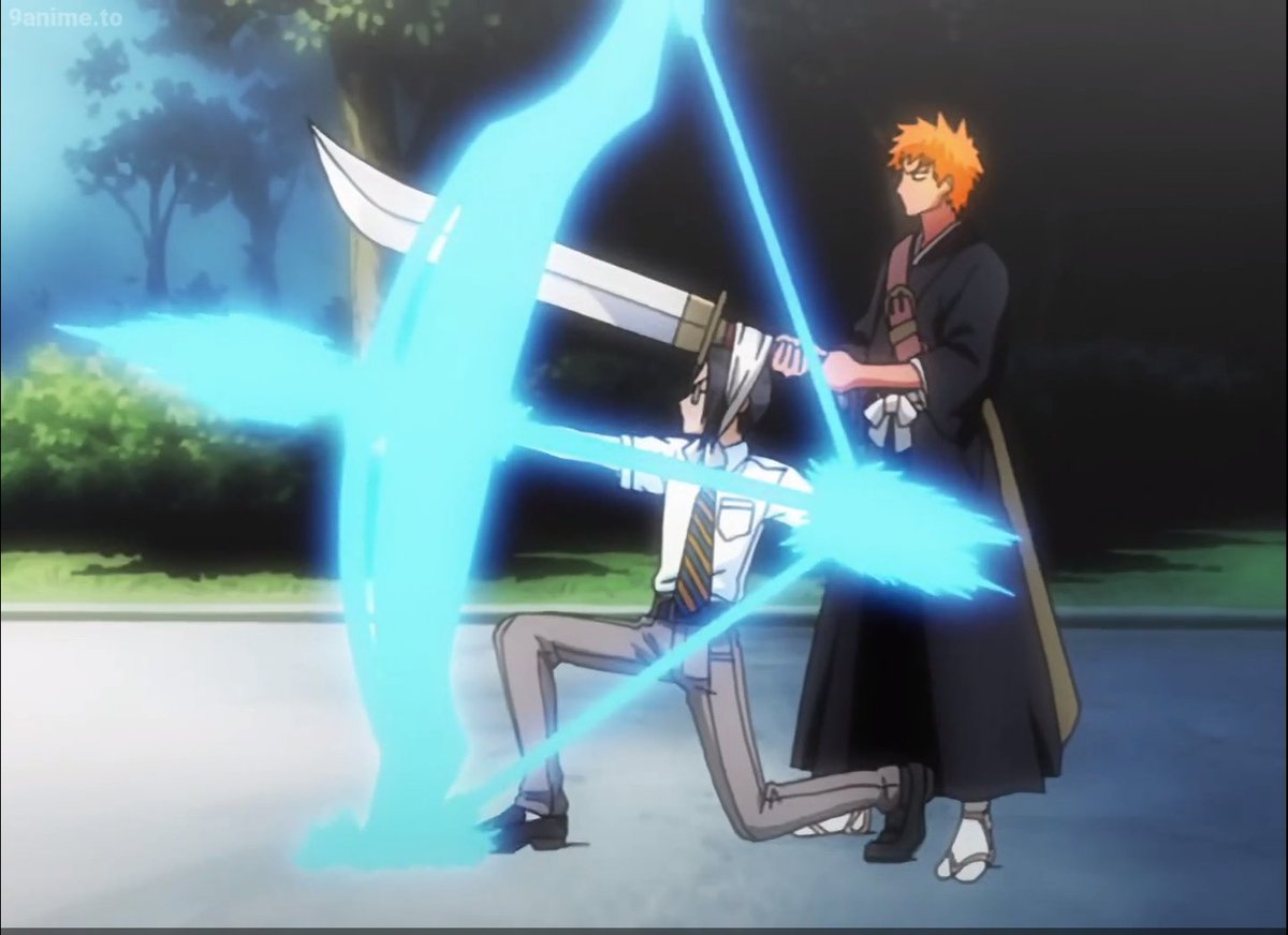Koukiechan's tweet photo. I dont know if this is really funny b/c its 7am and I havent slept yet.... or if its really funny 😂🤣 #LOL #bleach #dumb #funny #runningonnosleep https://t.co/3I6zlpMaBf