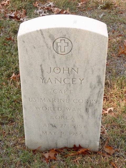  #OTD in 1918, Marine legend John H. Yancey was born in Arkansas. During WWII he received a  #NavyCross for his actions on Guadalcanal. When the  #KoreanWar broke out, he was again sent overseas.