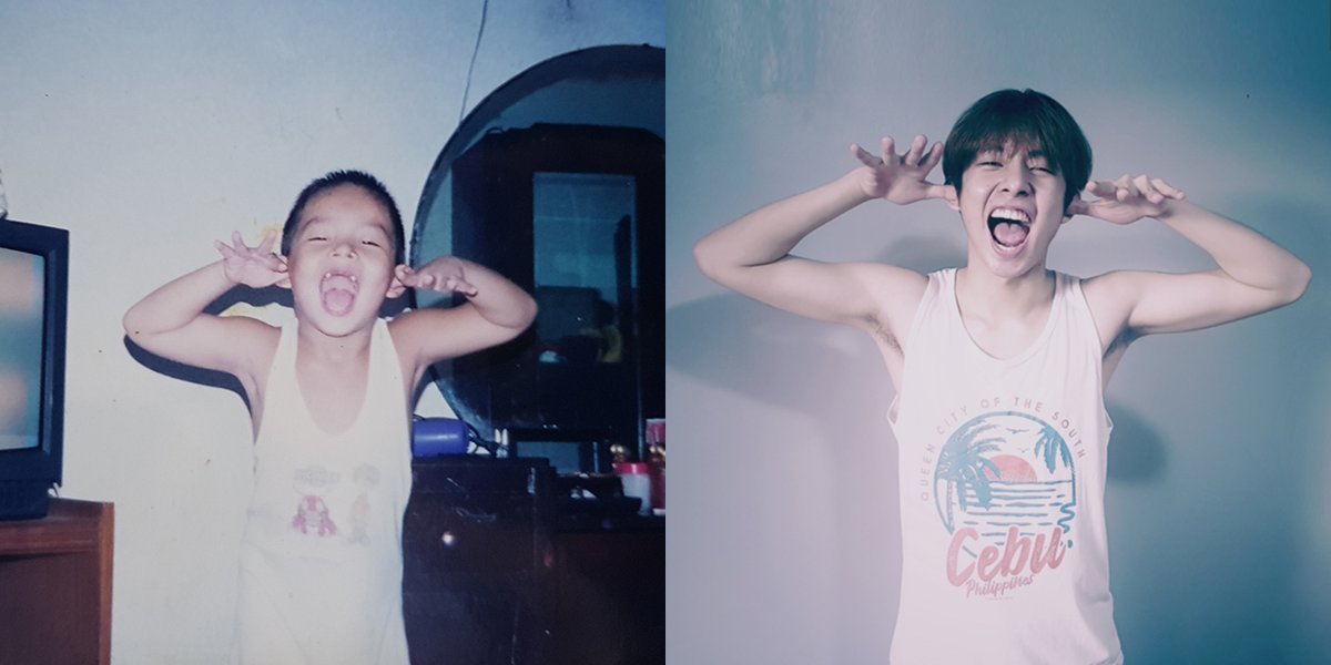 SB19Official's tweet photo. [#SB19_JUSTIN] Anong favorite childhood memories niyo? 

#SB19MENPA
#SB19MENPA_JUSTIN
#SB19 https://t.co/SKwy1p8T1A